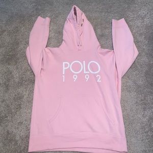 Polo hoodie large